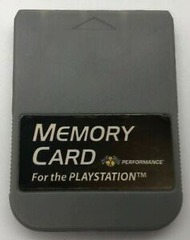 Playstaion 1 Memory Card Performance